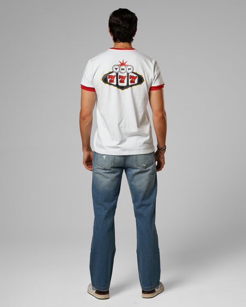 777 OG T SHIRT BLANCA ROJA