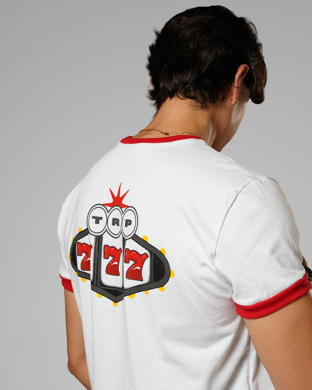 777 OG T SHIRT BLANCA ROJA