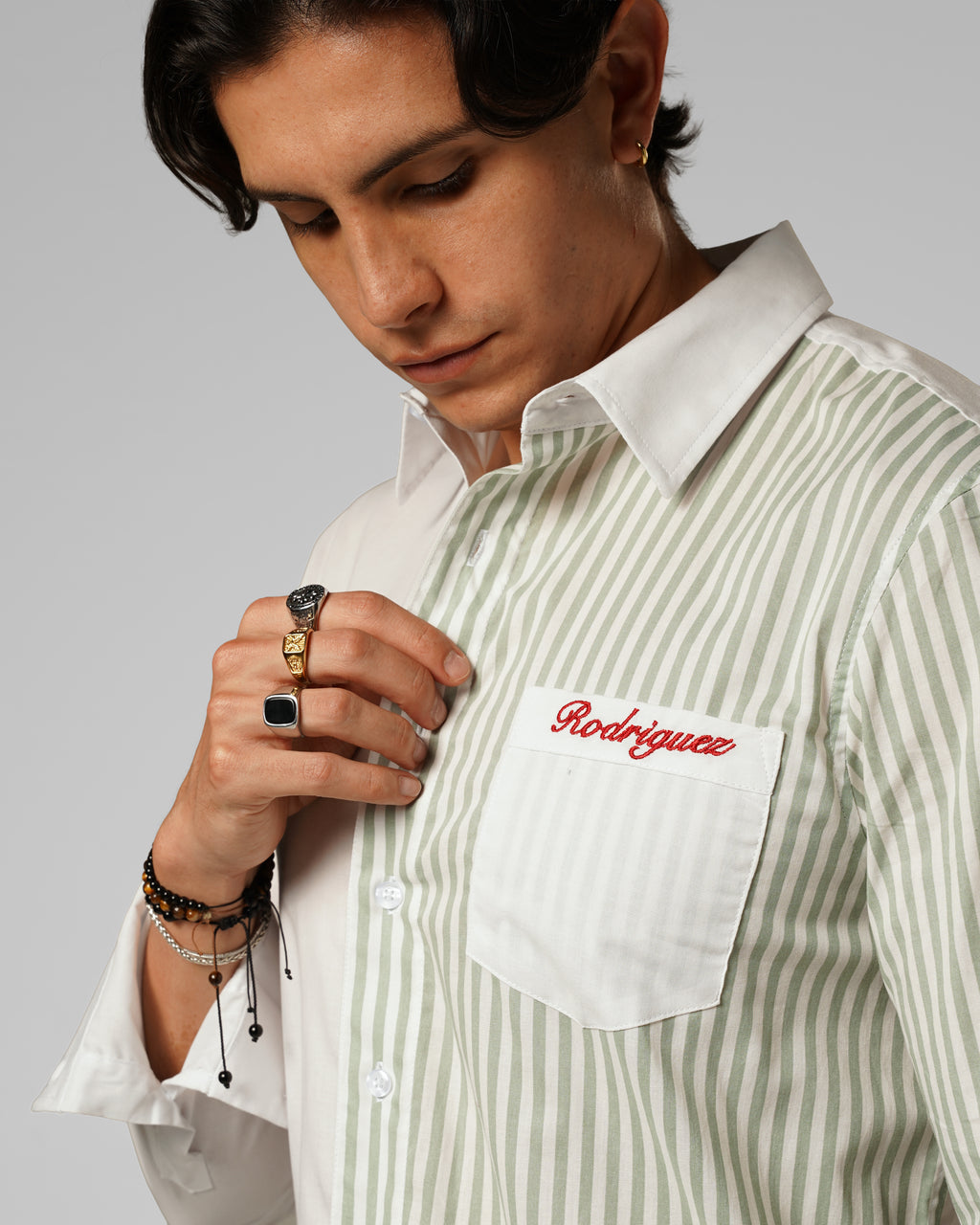 CAMISA AS BICOLOR VERDE