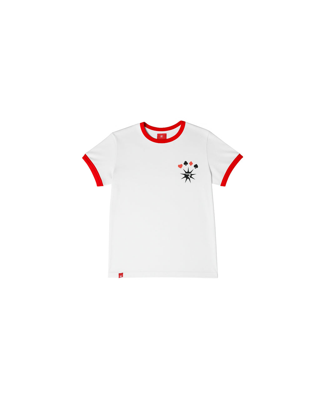 777 OG T SHIRT BLANCA ROJA