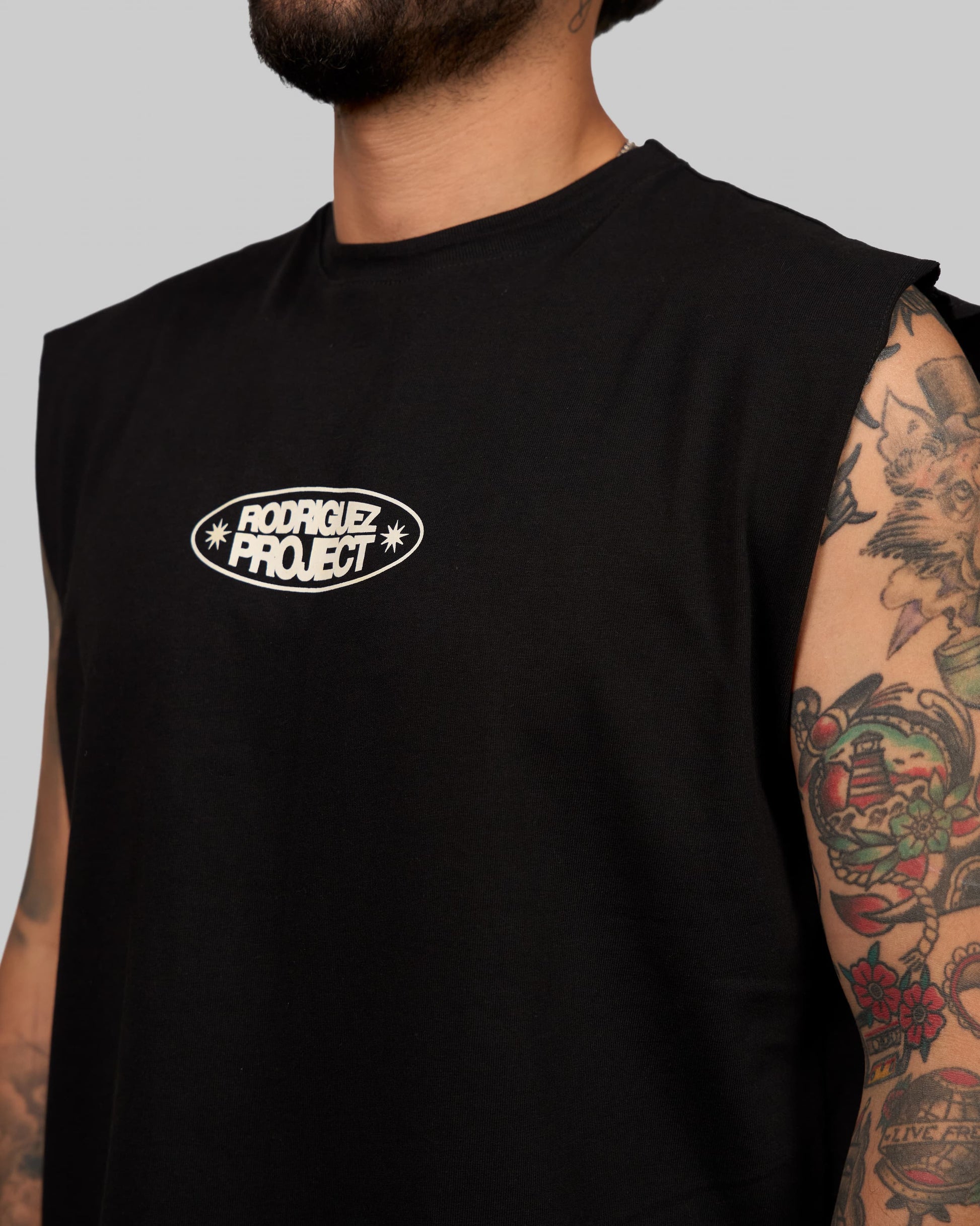 THE R COWBOY TANK NEGRA