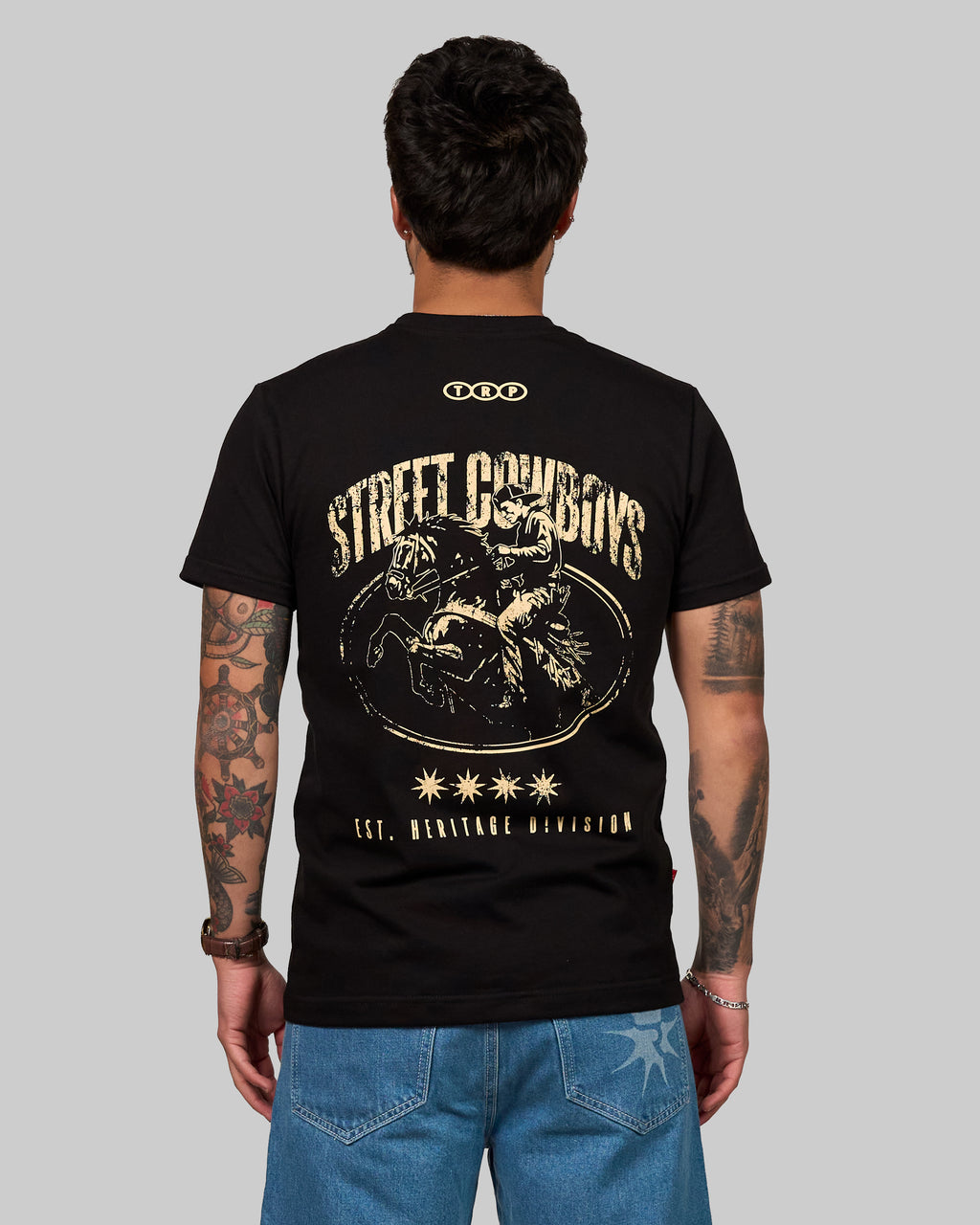 STREET COWBOYS T-SHIRT NEGRA